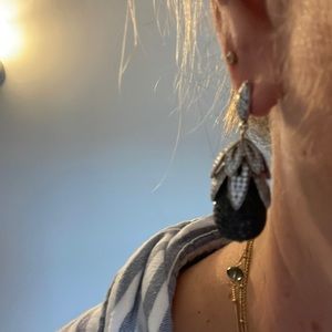 Brand new crystal earrings.